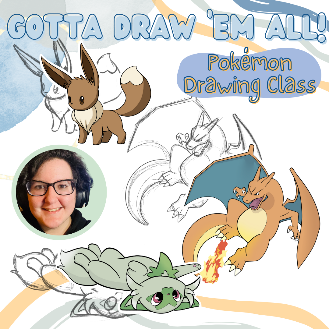 Gotta Draw 'Em All: Pokémon drawing class for kids