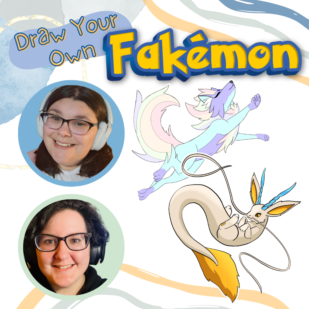 Draw Your Own Fakémon drawing class for kids