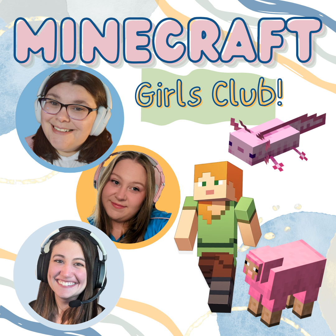 Minecraft Girls Club class for kids